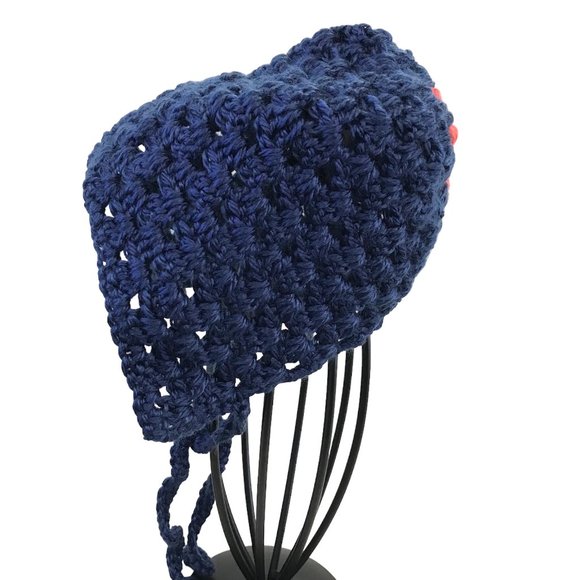 Brand New Handmade Crochet Baby Bonnet that fits a 6 to 12 Months old baby - Picture 4 of 4